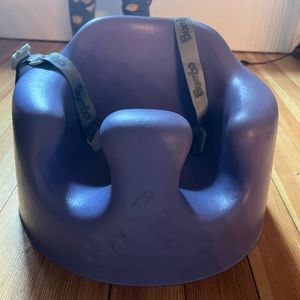 Purple soft foam bumbo seat